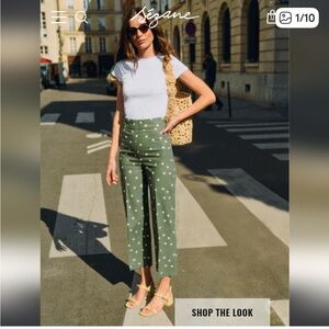 【EXTREMELY RARE】NWT SEZANE GREEN PANTS